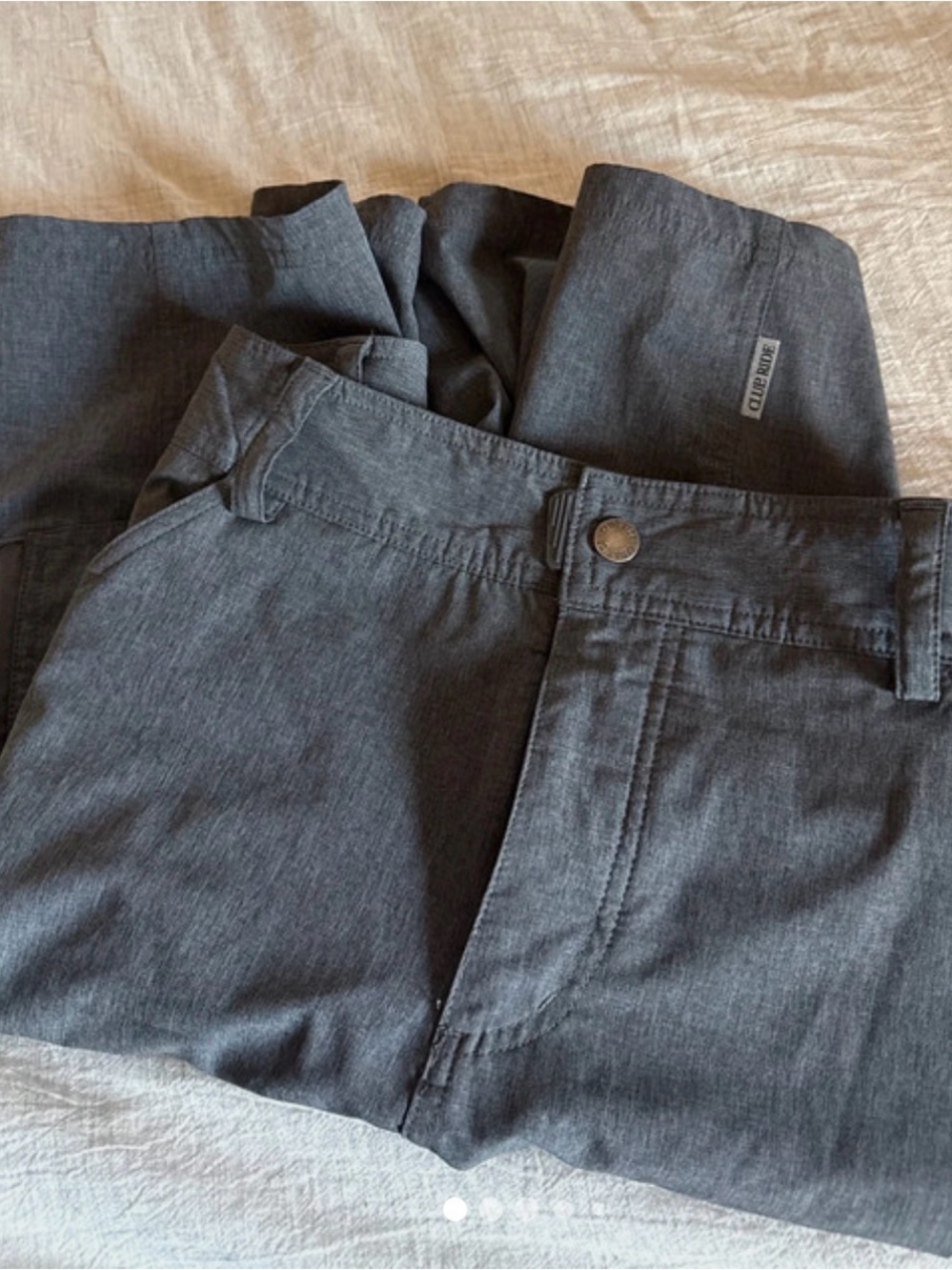 Club Ride Men's Gray Shorts